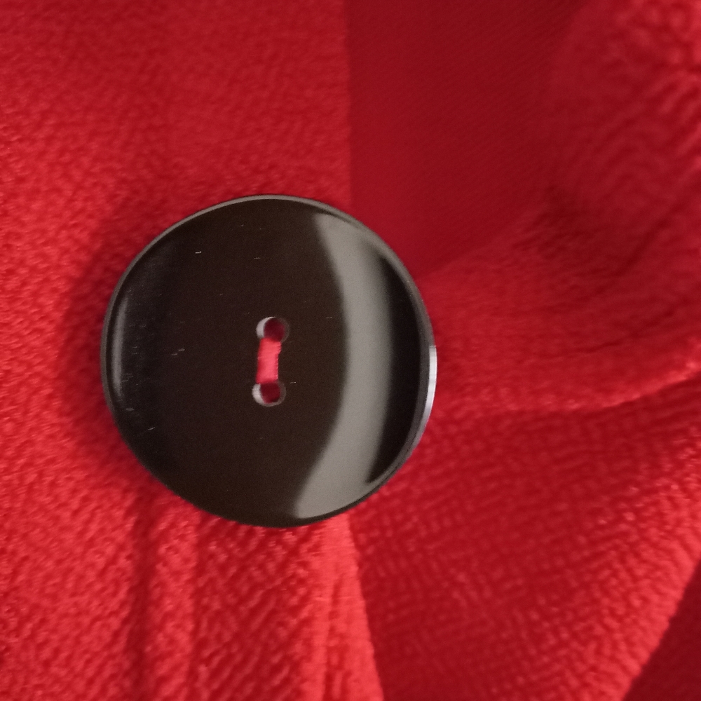 Soft Surroundings Lp Red Mesa Button Open Vest St… - image 5